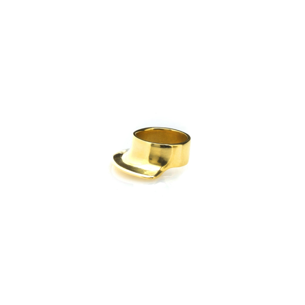 Gold ring Isidora Ring Brass Ariana Boussard-Reifel