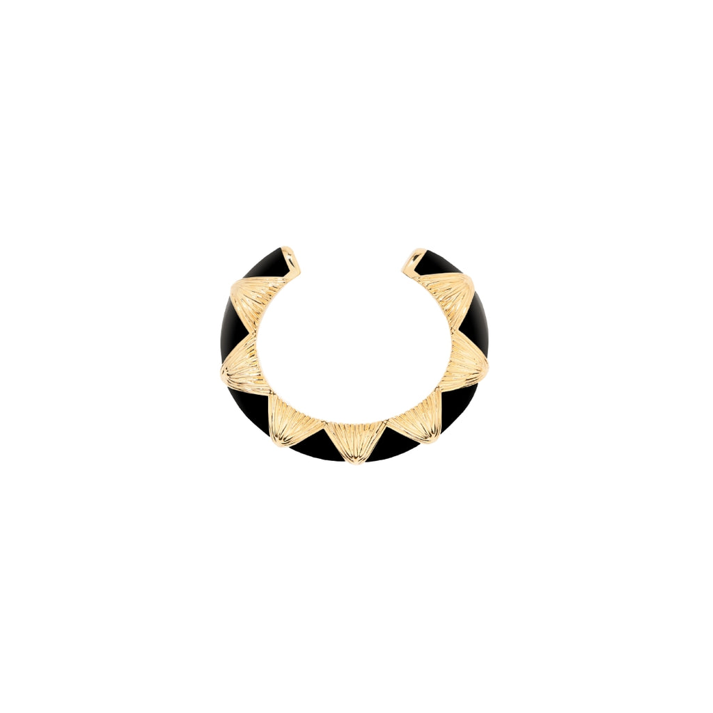 Aurelie Bidermann X Muguet Bracelet Black Aurelie Bidermann luxury fashion jewelry designer