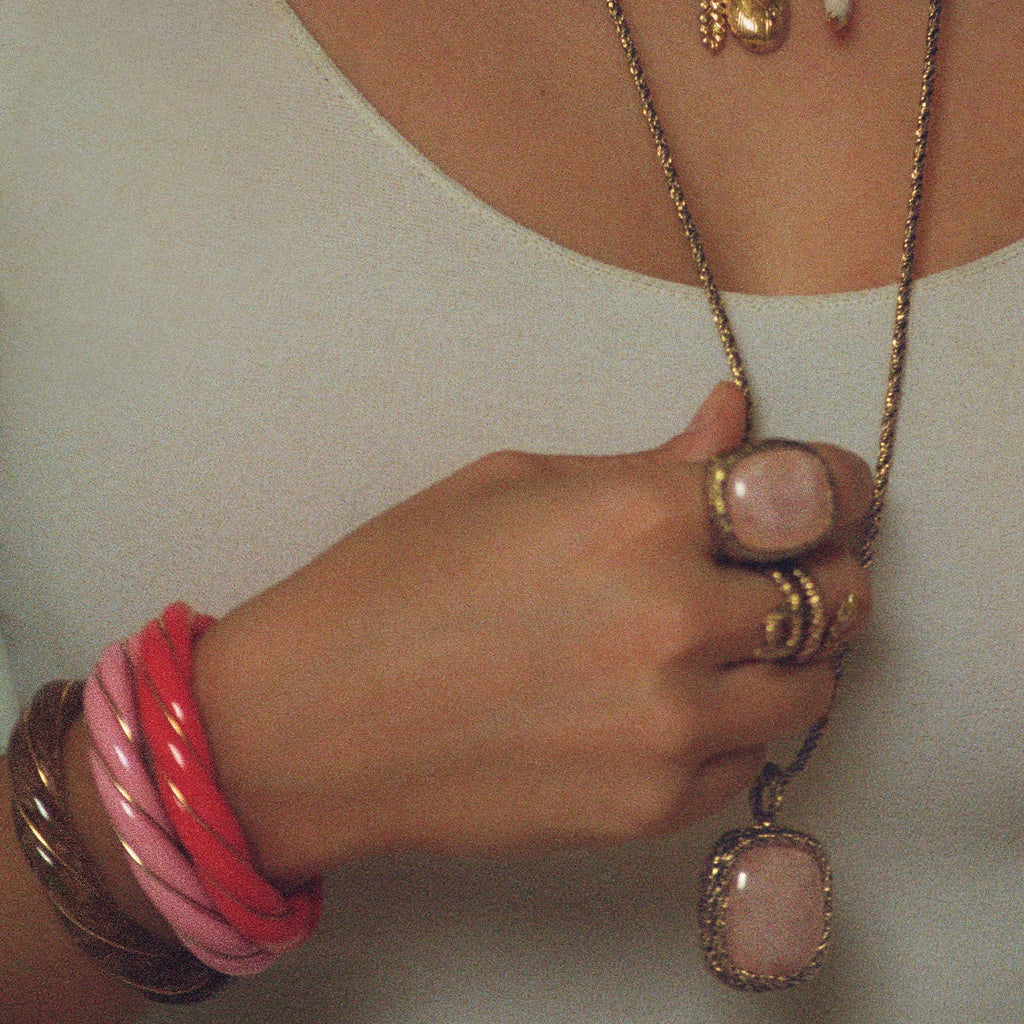 Aurelie Bidermann Quartz Miki Ring