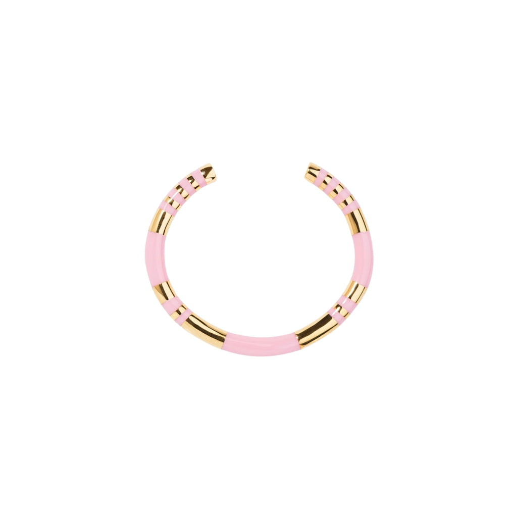 Aurelie Bidermann Positano Bangle Baby Pink