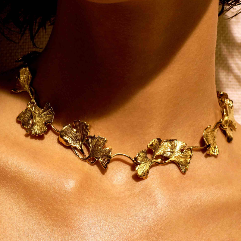 Aurelie Bidermann Tangerine Necklace