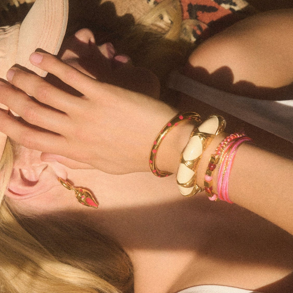 Aurelie Bidermann Ivory Rosario Bracelet