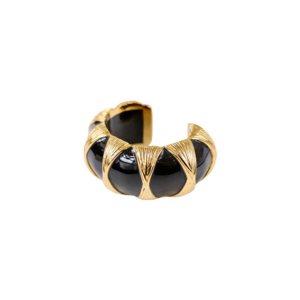 Aurelie Bidermann Cleopatra Thick Cuff - Maison Muguet X Aurelie Bidermann Exclusive Collection