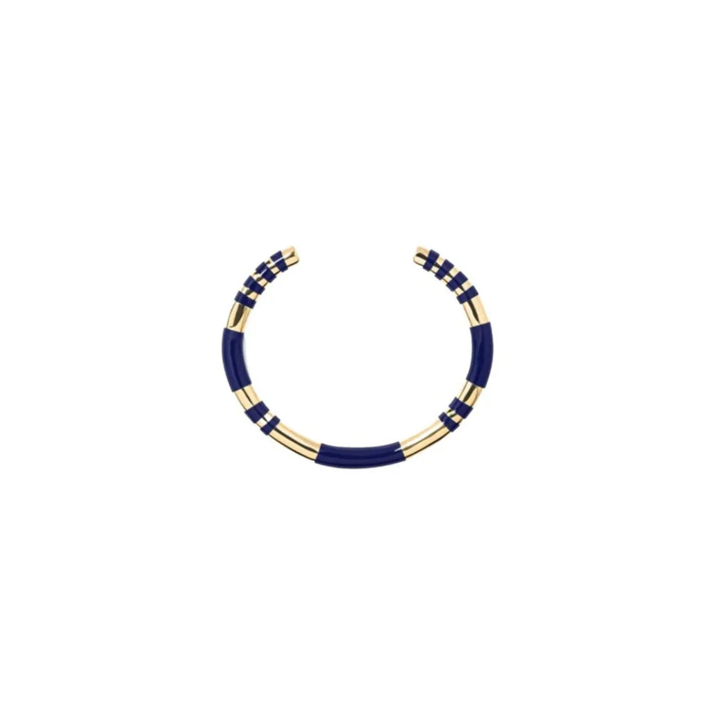 BLUE_LAPIS_POSITANO_BANGLE_BANGLE_Yellow_gold-plated_AURELIE_BIDERMANN_Shopify