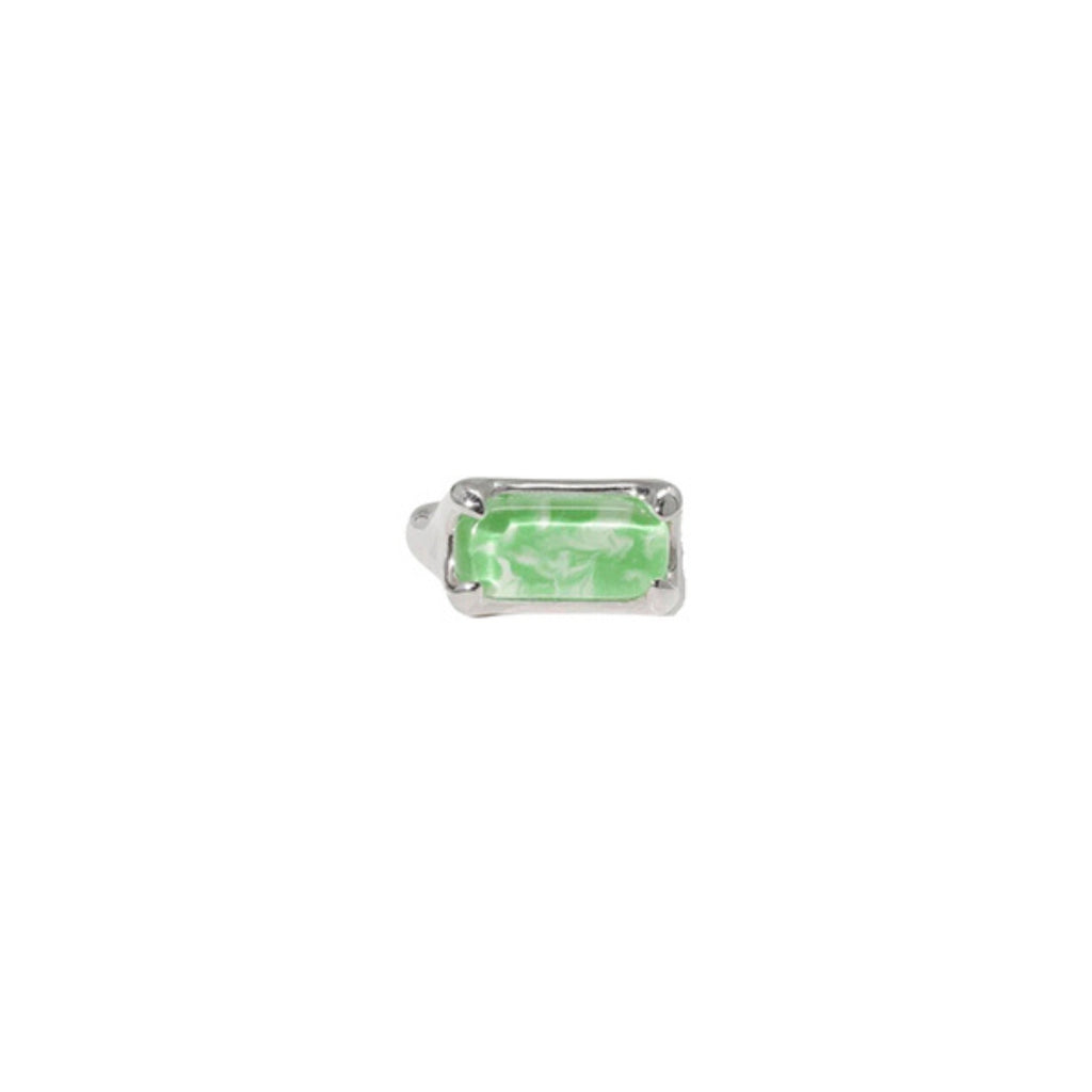 Cled Prism Ring Marble - Mint  SterlingSilver