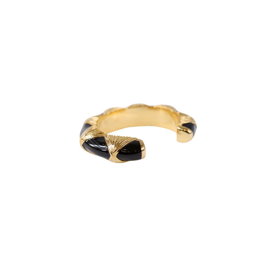 Aurelie Bidermann X Muguet Bracelet Black Aurelie Bidermann luxury fashion jewelry designer