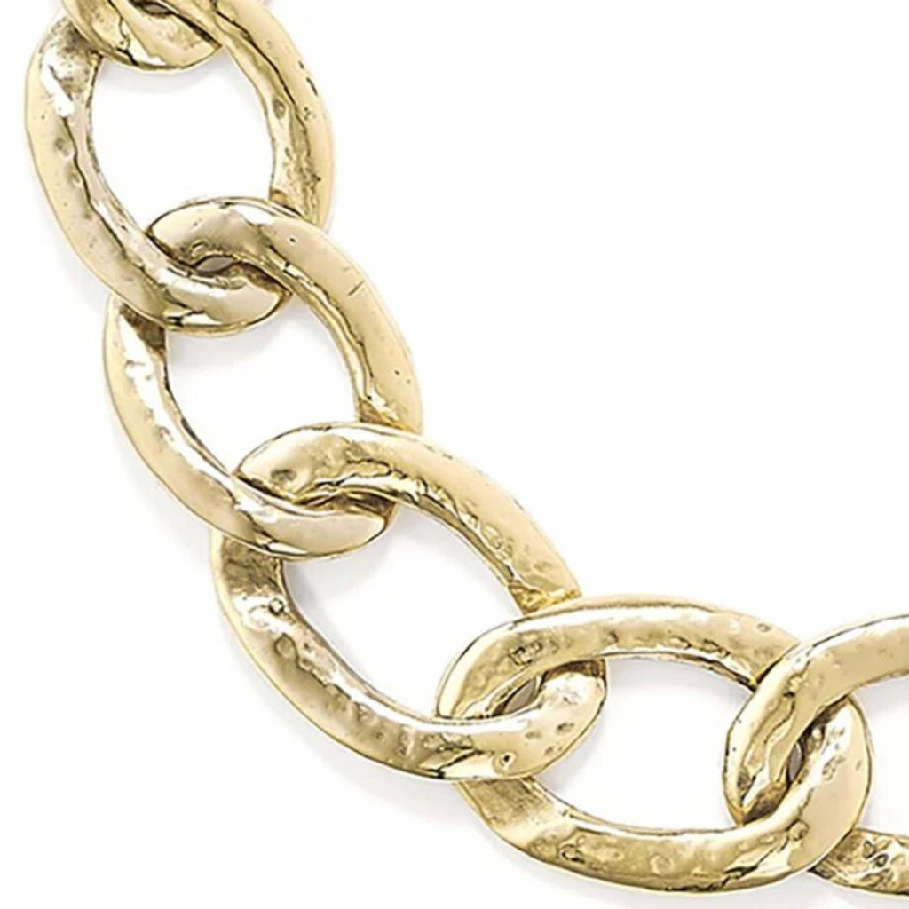 Goossens Lhassa Necklace with Big Links