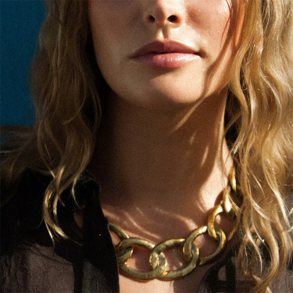 Goossens Lhassa Necklace with Big Links