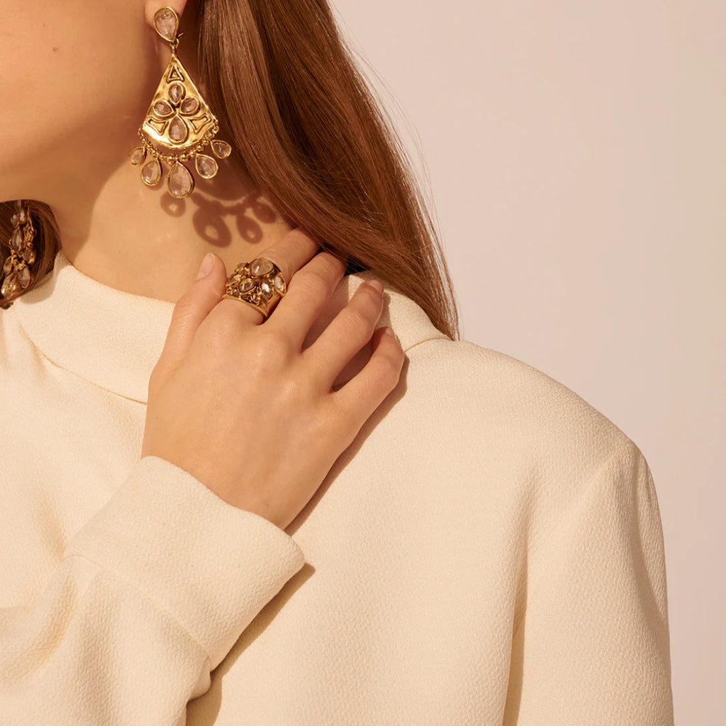 Goossens Cachemire Pendant Earrings