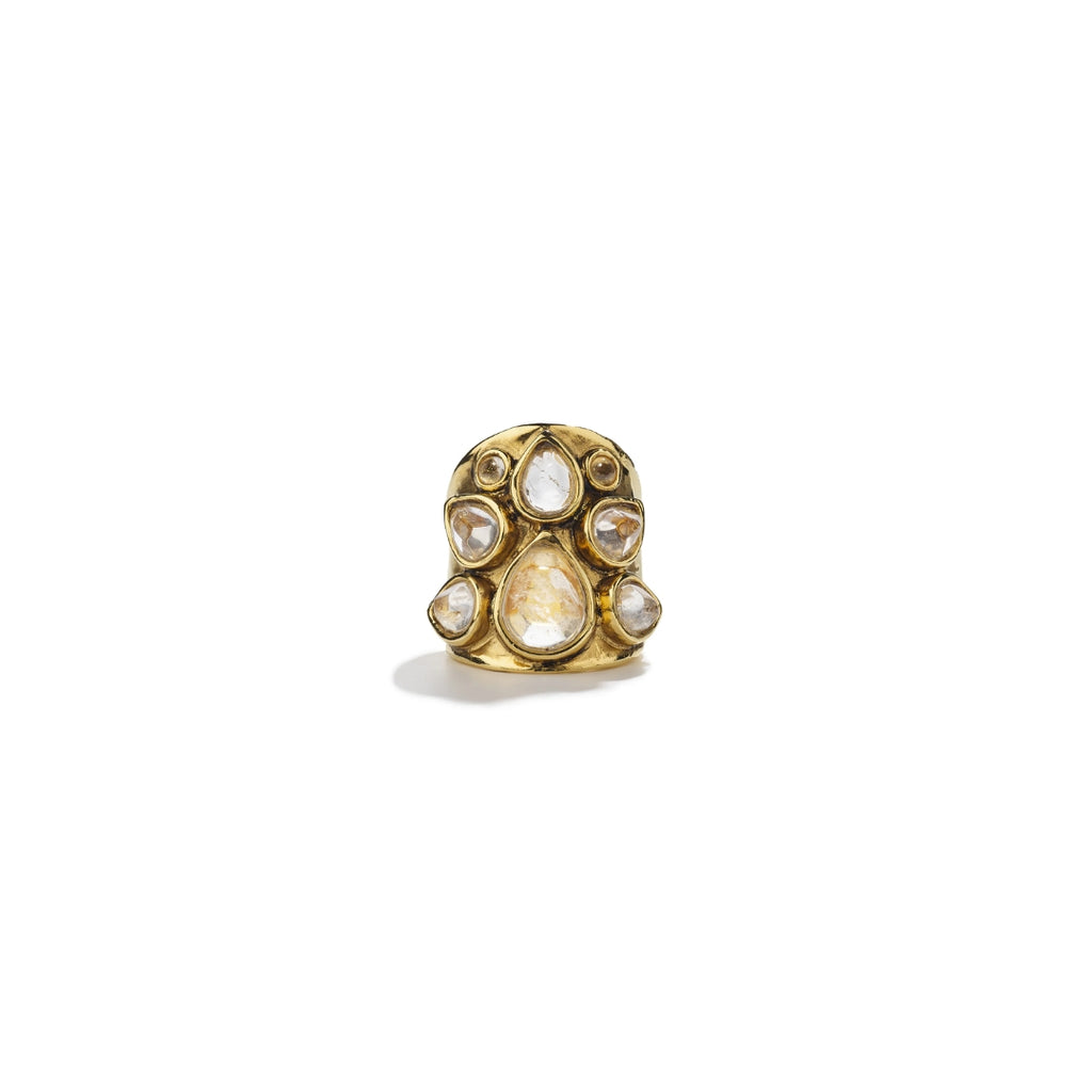 Goossens Cachemire 6 Cabochons Large Ring