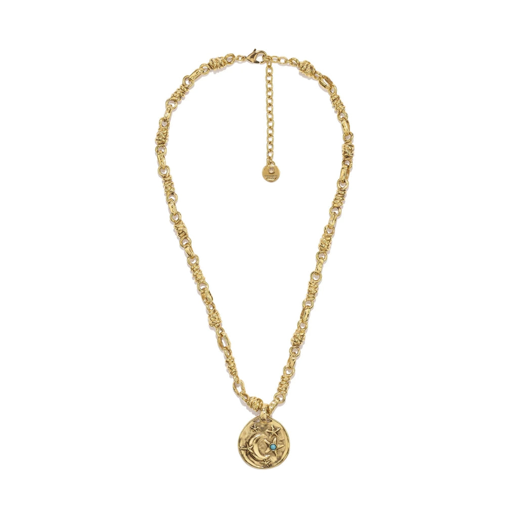 Goossens Talisman Astro Moon Necklace