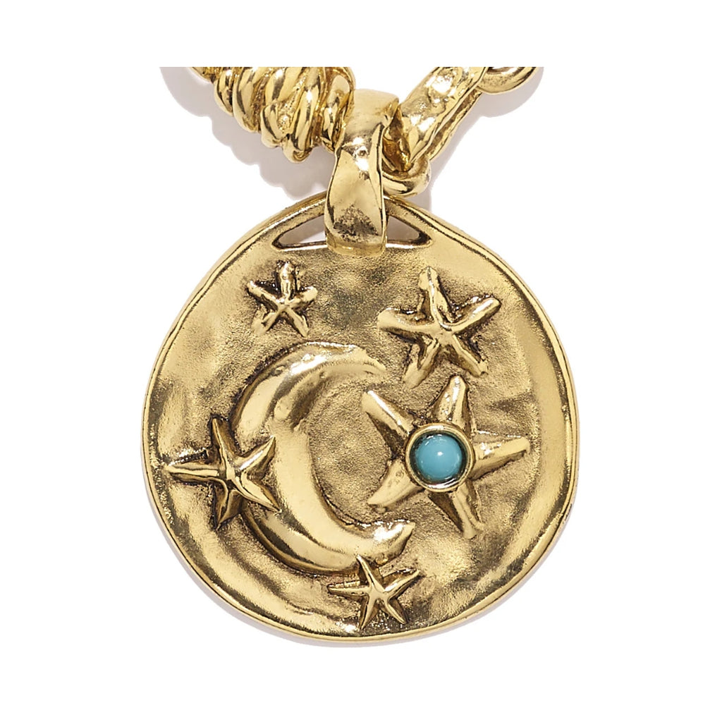 Goossens Talisman Astro Moon Necklace