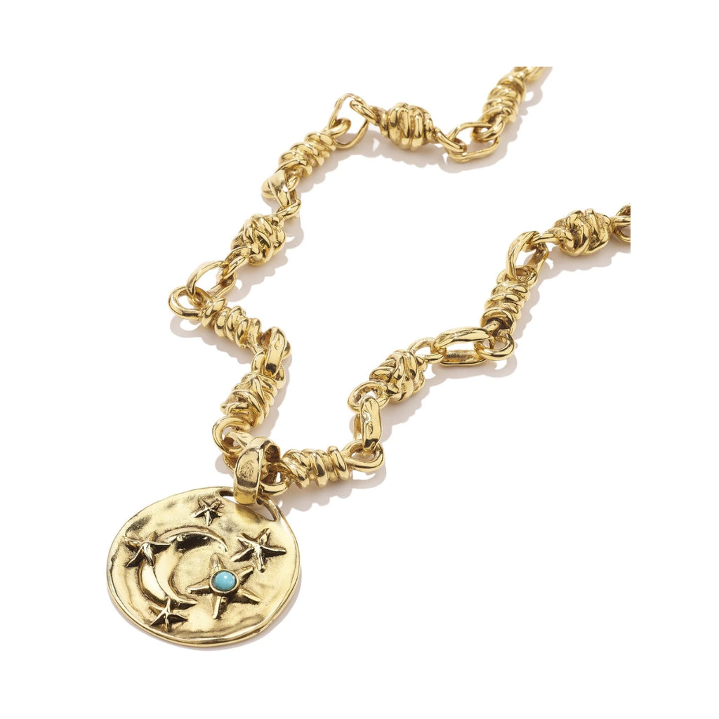 Goossens Talisman Astro Moon Necklace