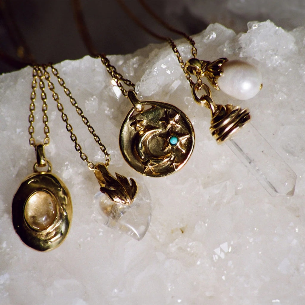 Goosens Talisman Astro Moon Pendant Necklace