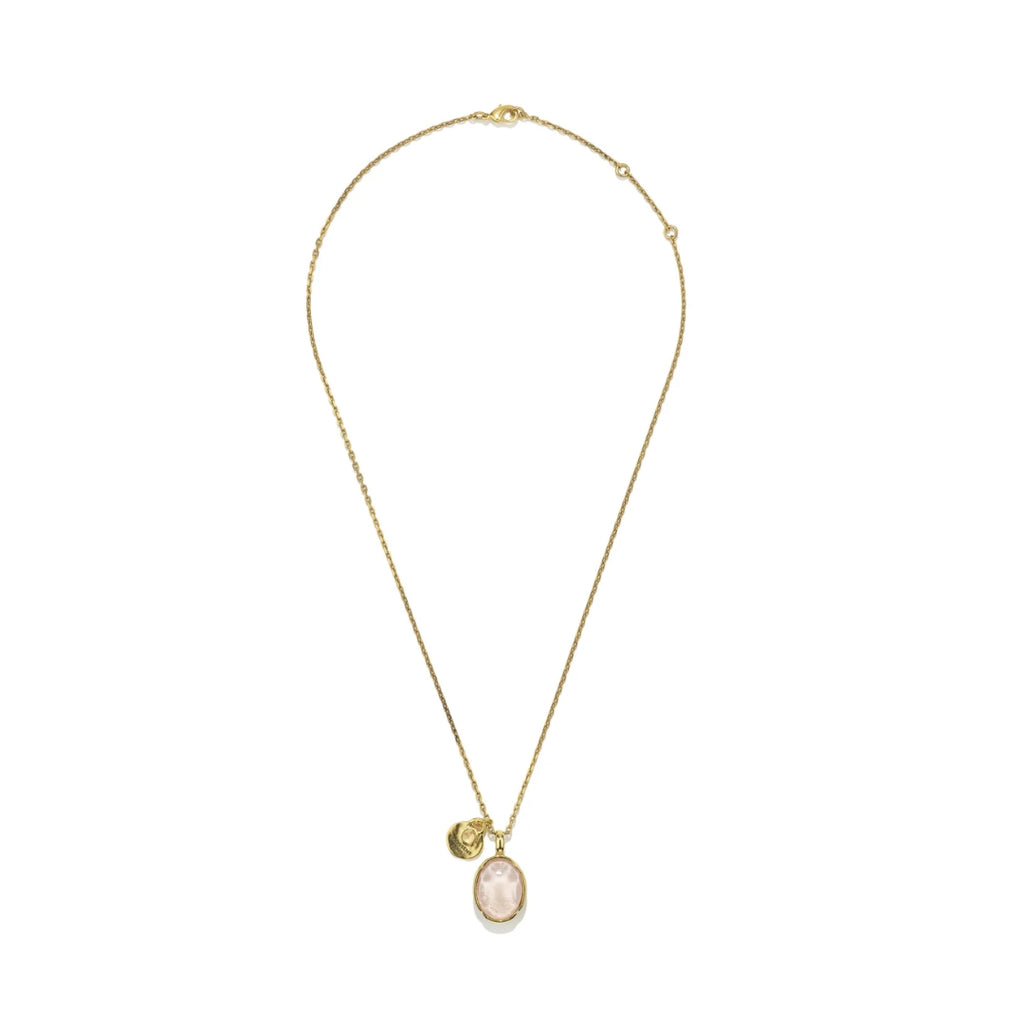 Goossens Talisman Cabochons Necklace Powdery Pink