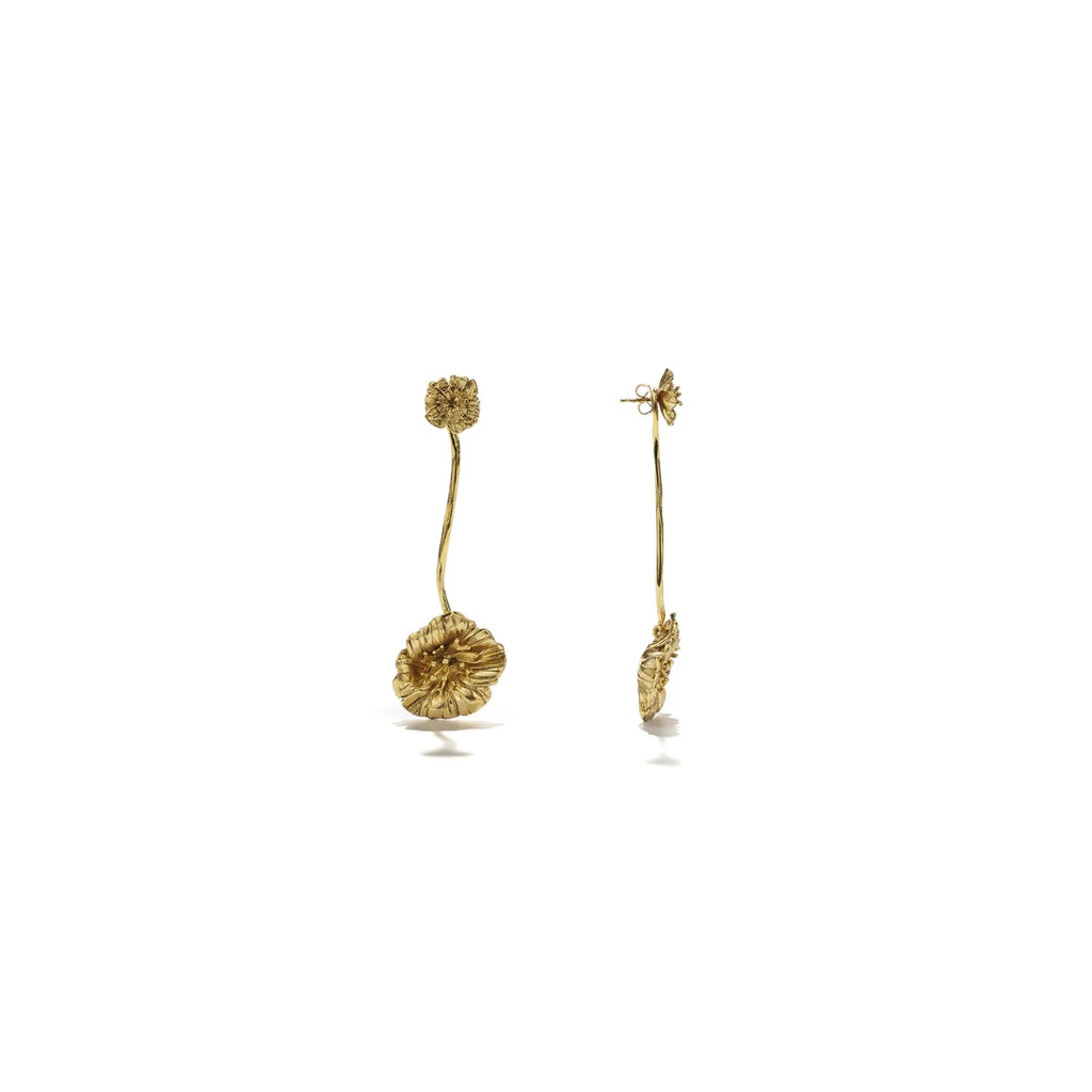 Goossens Fleur de Pavot Pendant Earrings