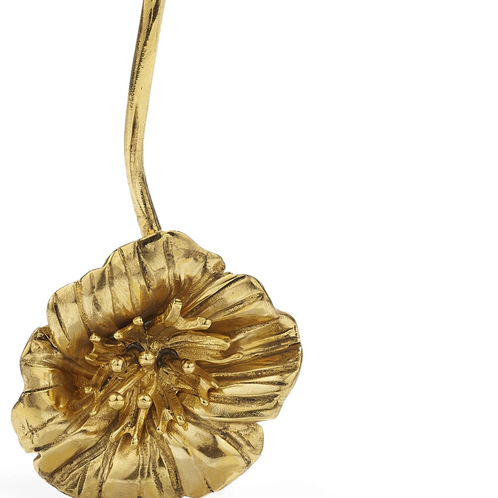 Goossens Fleur de Pavot Pendant Earrings