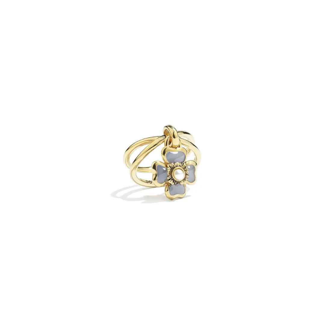 Goossens Talisman Trefle Ring Maison muguet fashion jewelry luxury designer