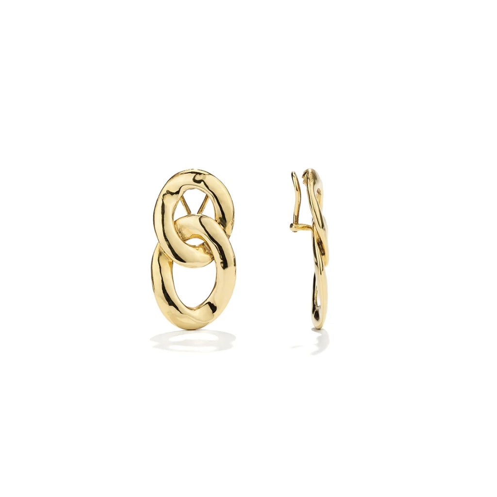Goossens Lhassa Clip Earrings Double