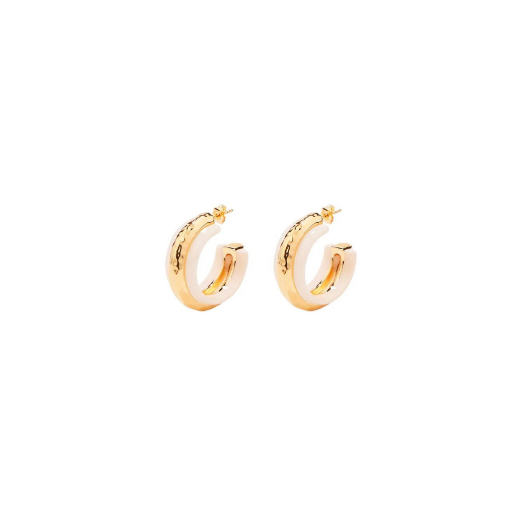 Ivory Nazca Earrings By Aurelie Bidermann maison muguet