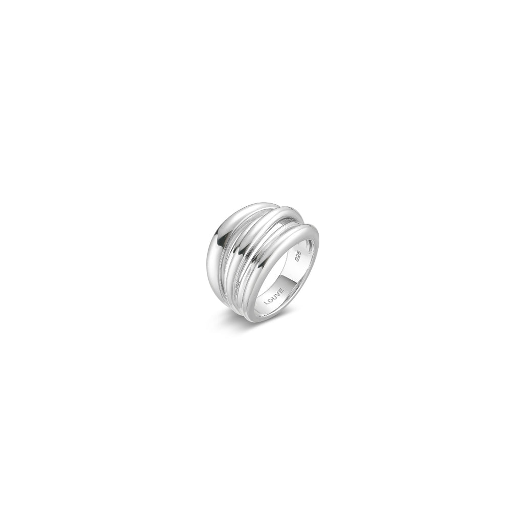 LOUVE Lasso I Ring Silver