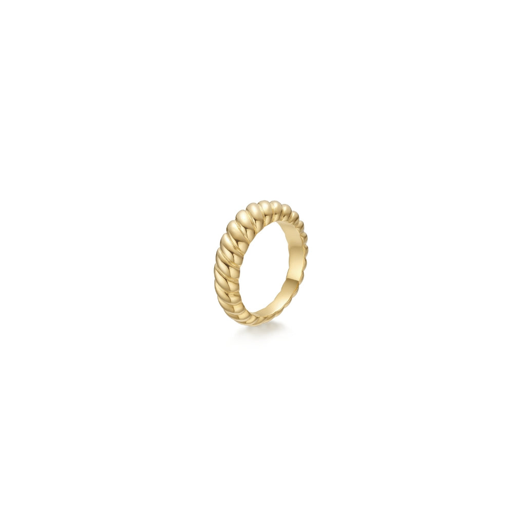 LOUVE Retro I Ring Gold 