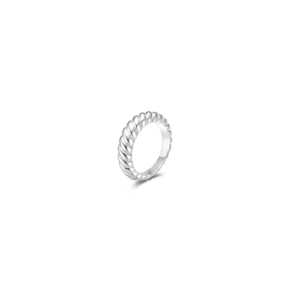 LOUVE Retro I Ring Silver