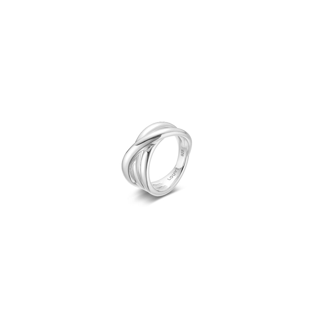 LOUVE Lasso II Ring Silver 