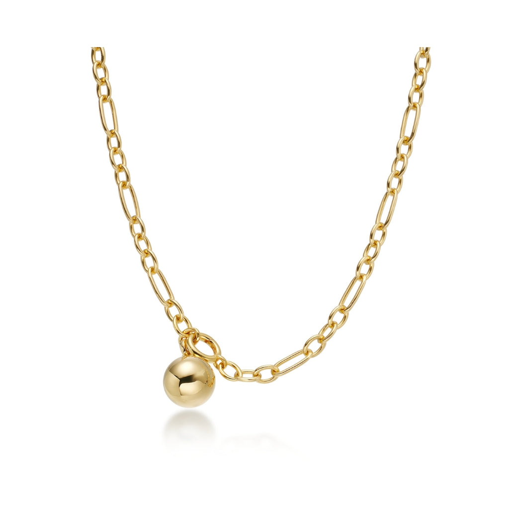 LOUVE Le Petit Prince Necklace Gold + Asteroid B-612 Gold