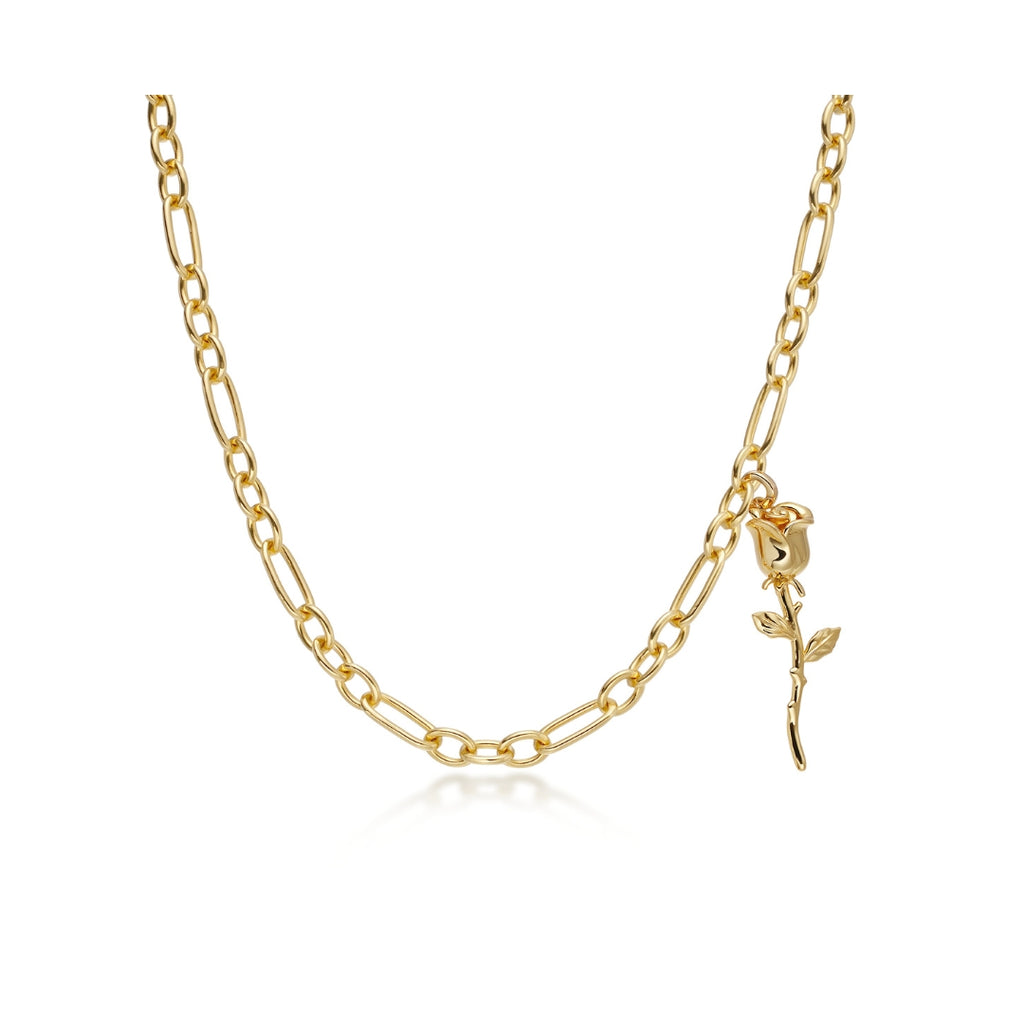LOUVE  Le Petit Prince Necklace Gold + The One And Only Rose Gold