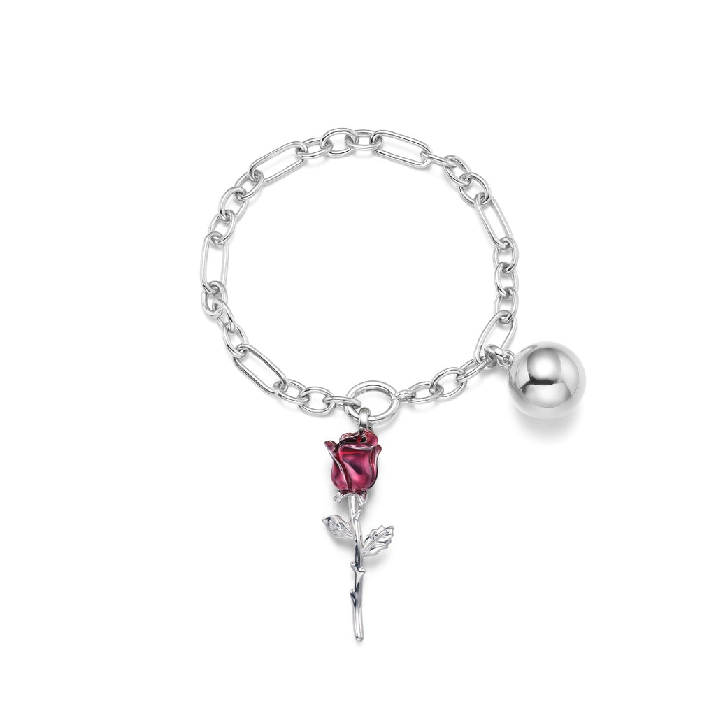LOUVE Le Petit Prince Bracelet Fullset Red Enamel