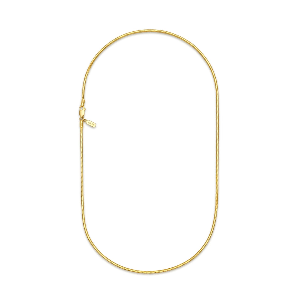 LOUVE Parisian Necklace 50cm Gold