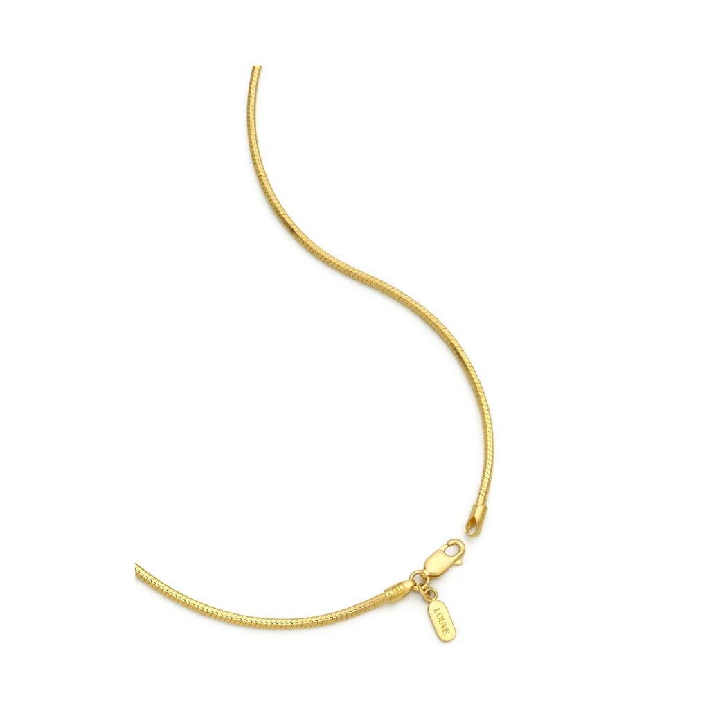 LOUVE Parisian Necklace 120cm Gold