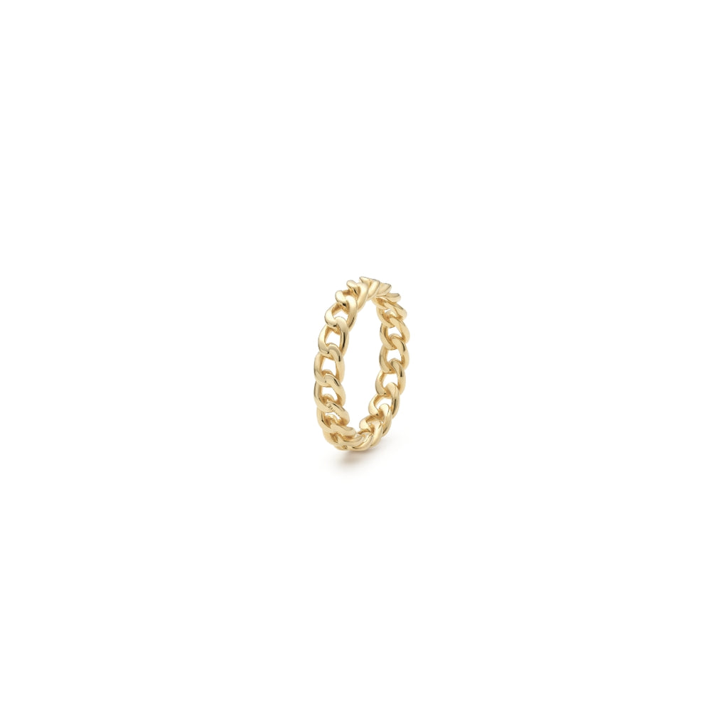 LOUVE Thick Cuban Ring