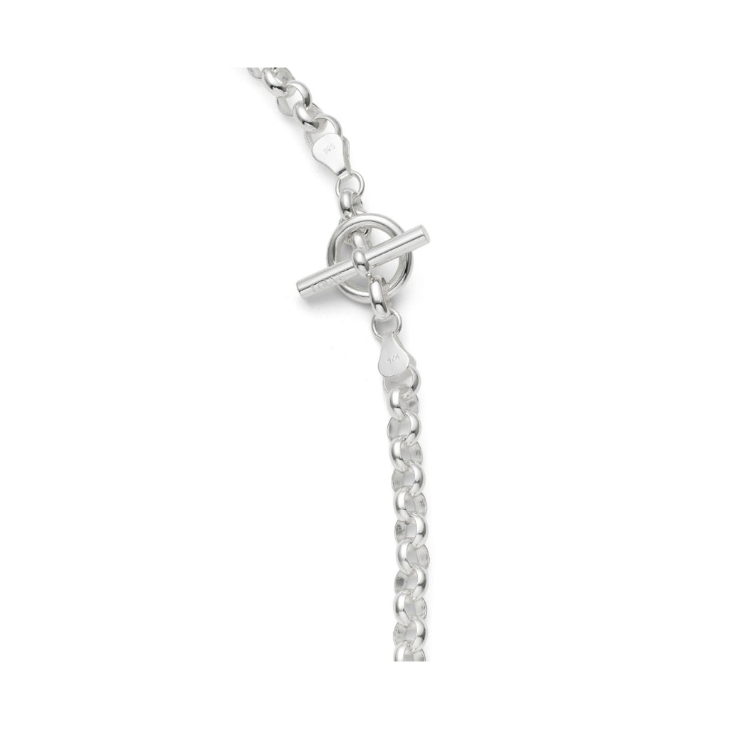 LOUVE Pearl Chain OT-bar Necklace 50cm