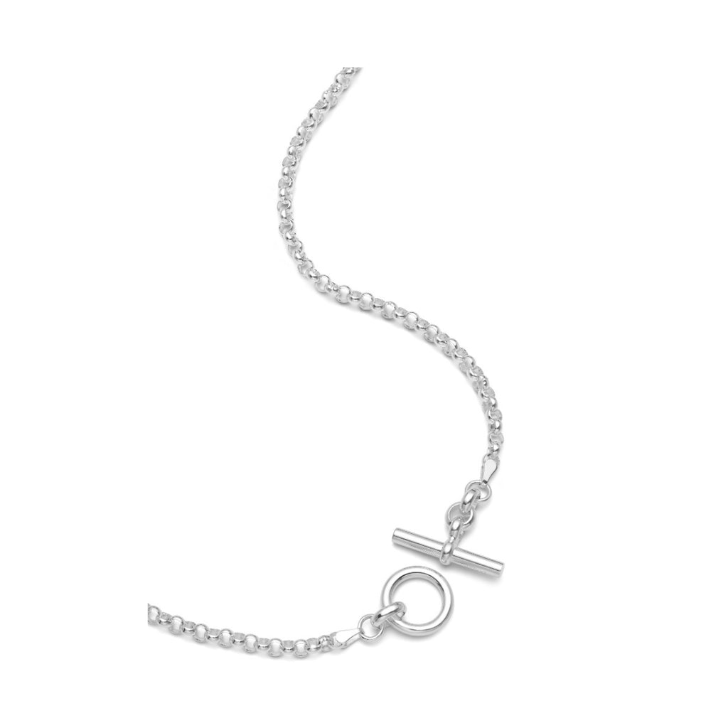 LOUVE Pearl Chain OT-bar Necklace 90cm