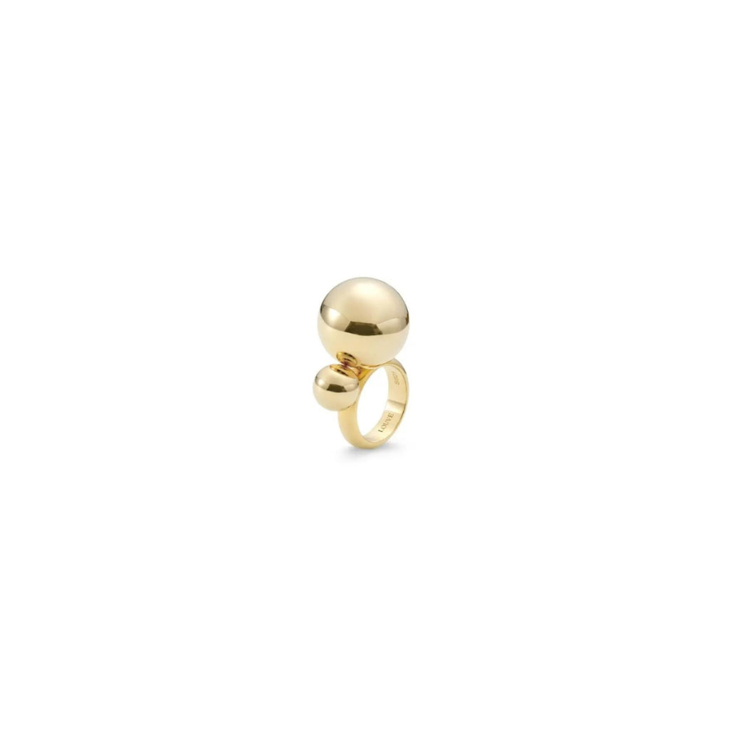 LOUVE Double Etoiles Ring Gold