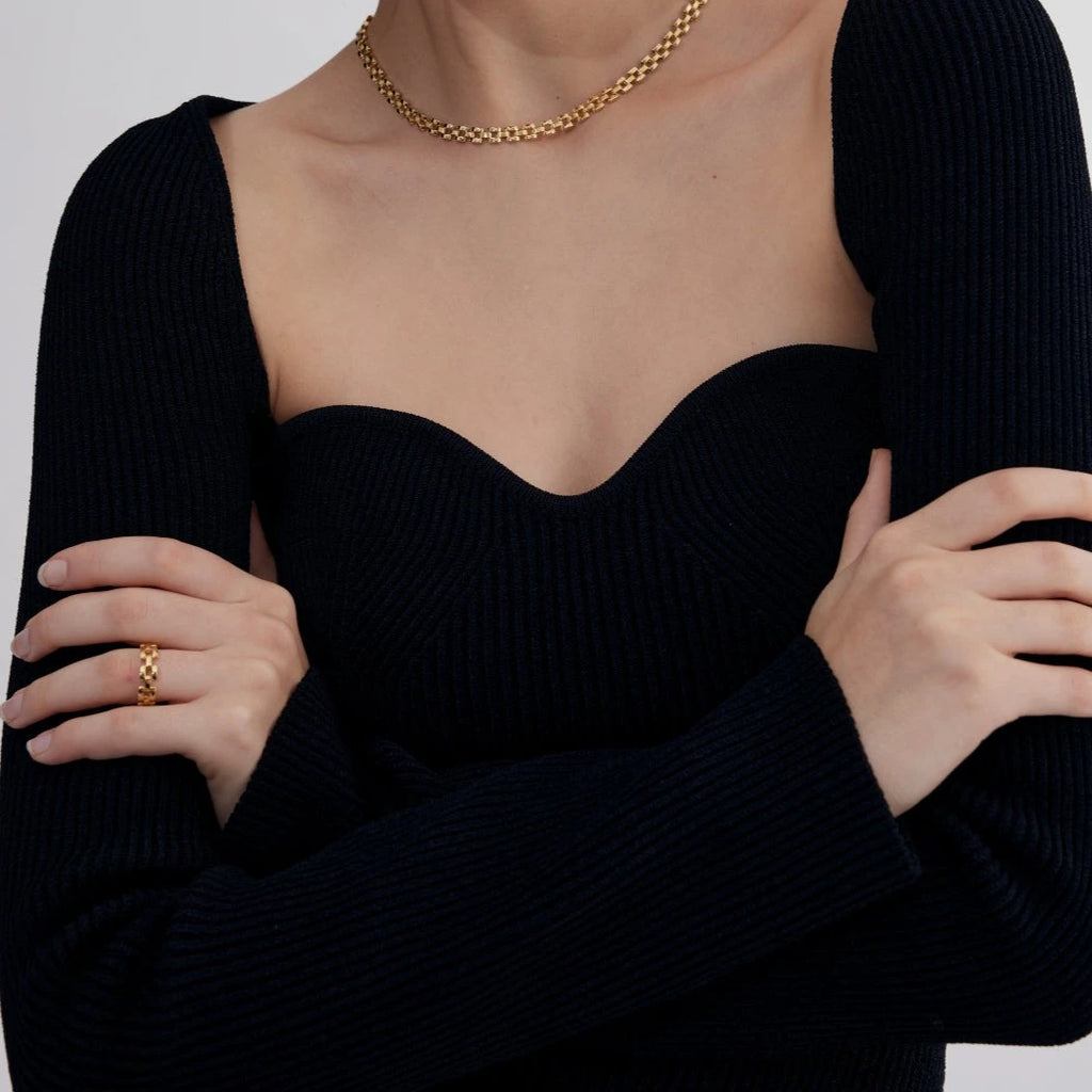LOUVR Panthère Chain Ring