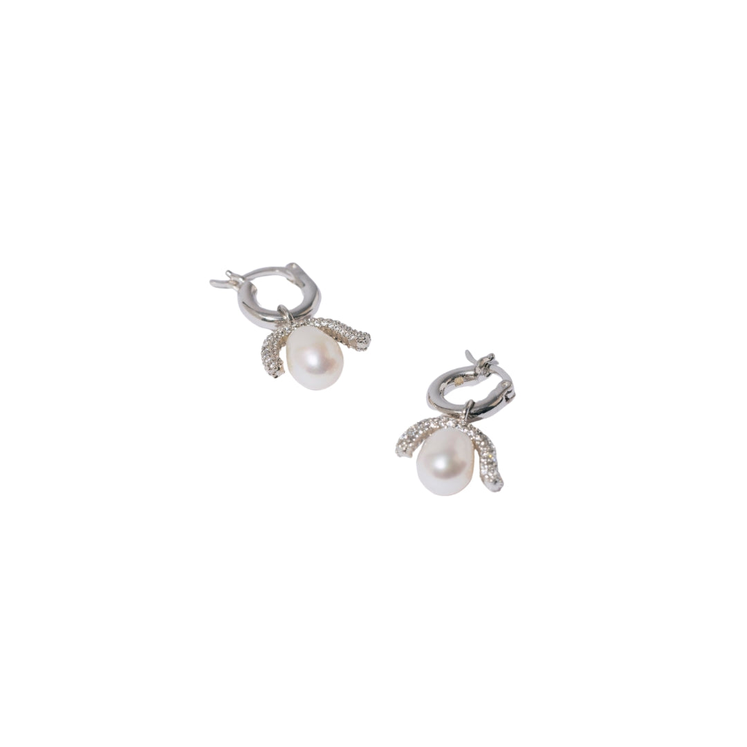 luxury fashion Jewelry Baby Paris Earrings Silver Pearl Octopuss.y