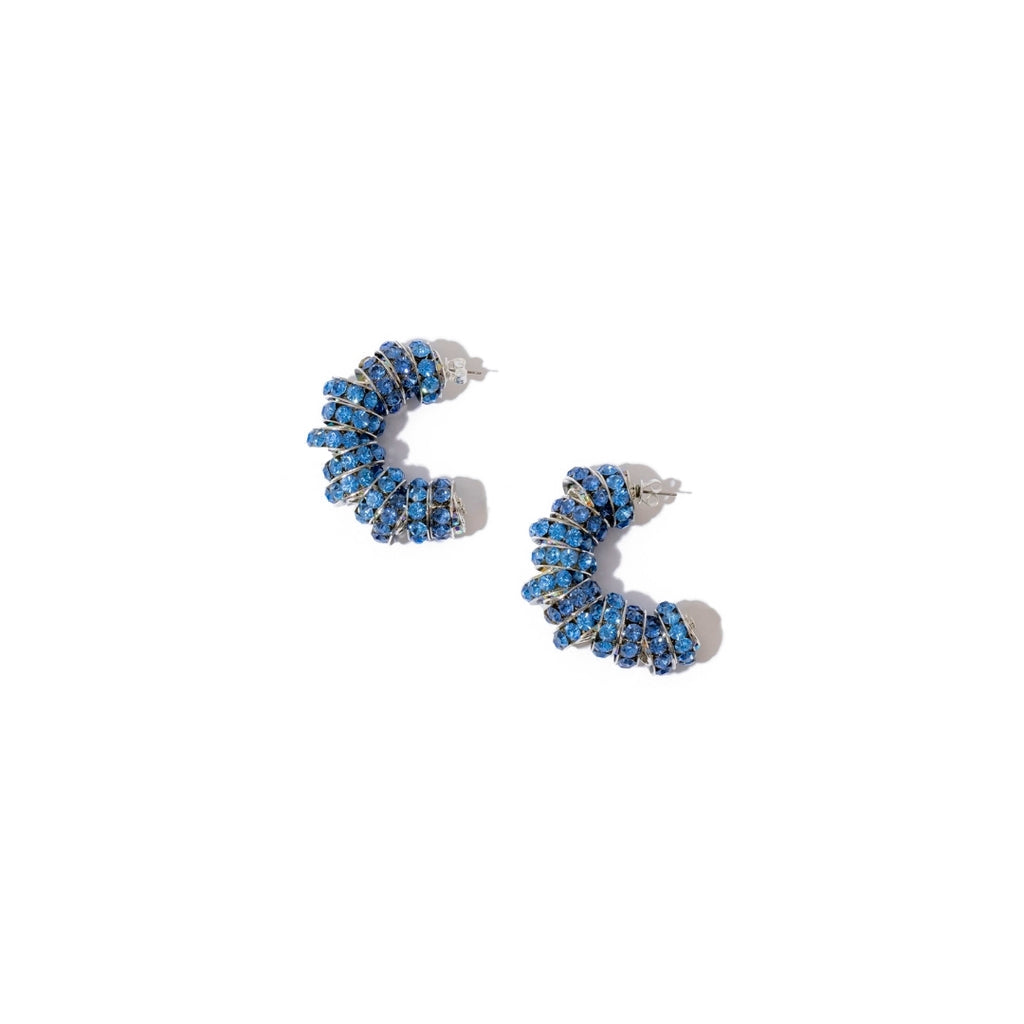 Luxury fashion jewelry Diamond Hoops Sapphire Pearl Octopuss.y