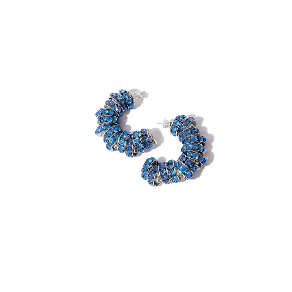 Luxury fashion jewelry Diamond Hoops Sapphire Pearl Octopuss.y