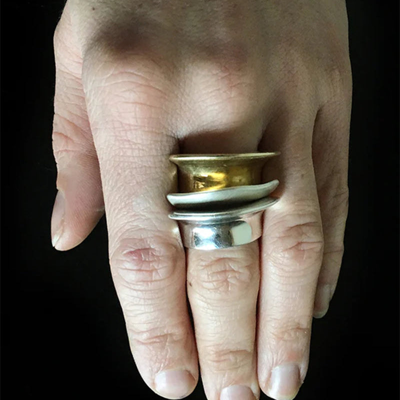 Luxury fashion jewelry Isidora Ring Brass ARIANA BOUSSARD REIFEL