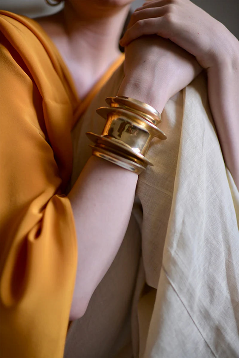 Laran Cuff Brass