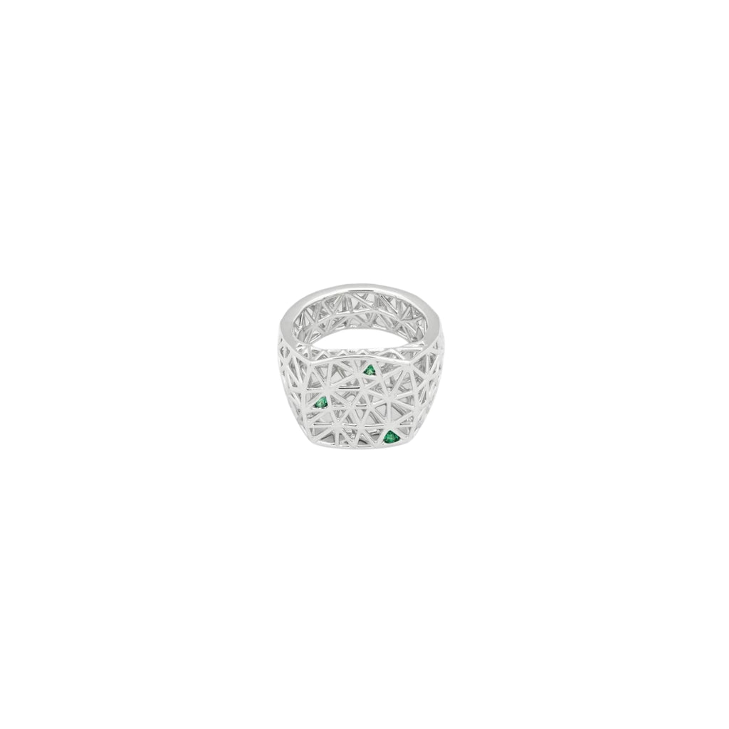 Mesh Ring Fern Green