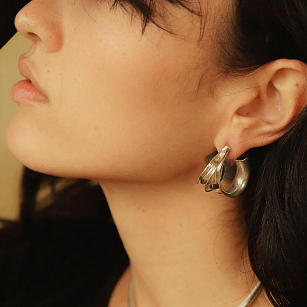 Morningside Hoops_Earrings_Bronze_Ariana Boussard-Reifel