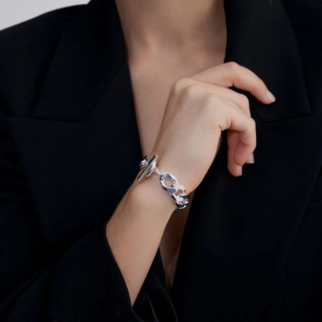 OT-Bar Bracelet Silver Louve Maison muguet fashion luxury jewelry