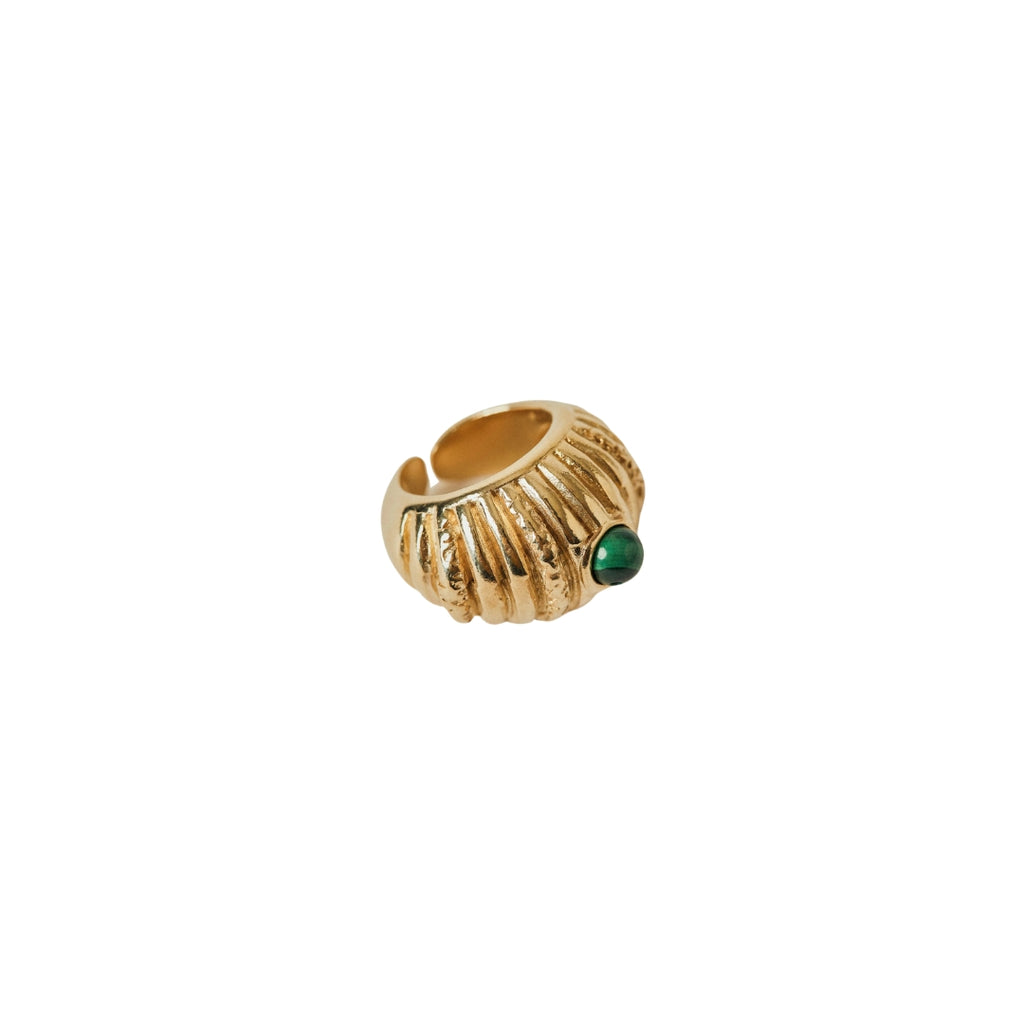 Paola Sighinolfi Small Reef Ring Malachite