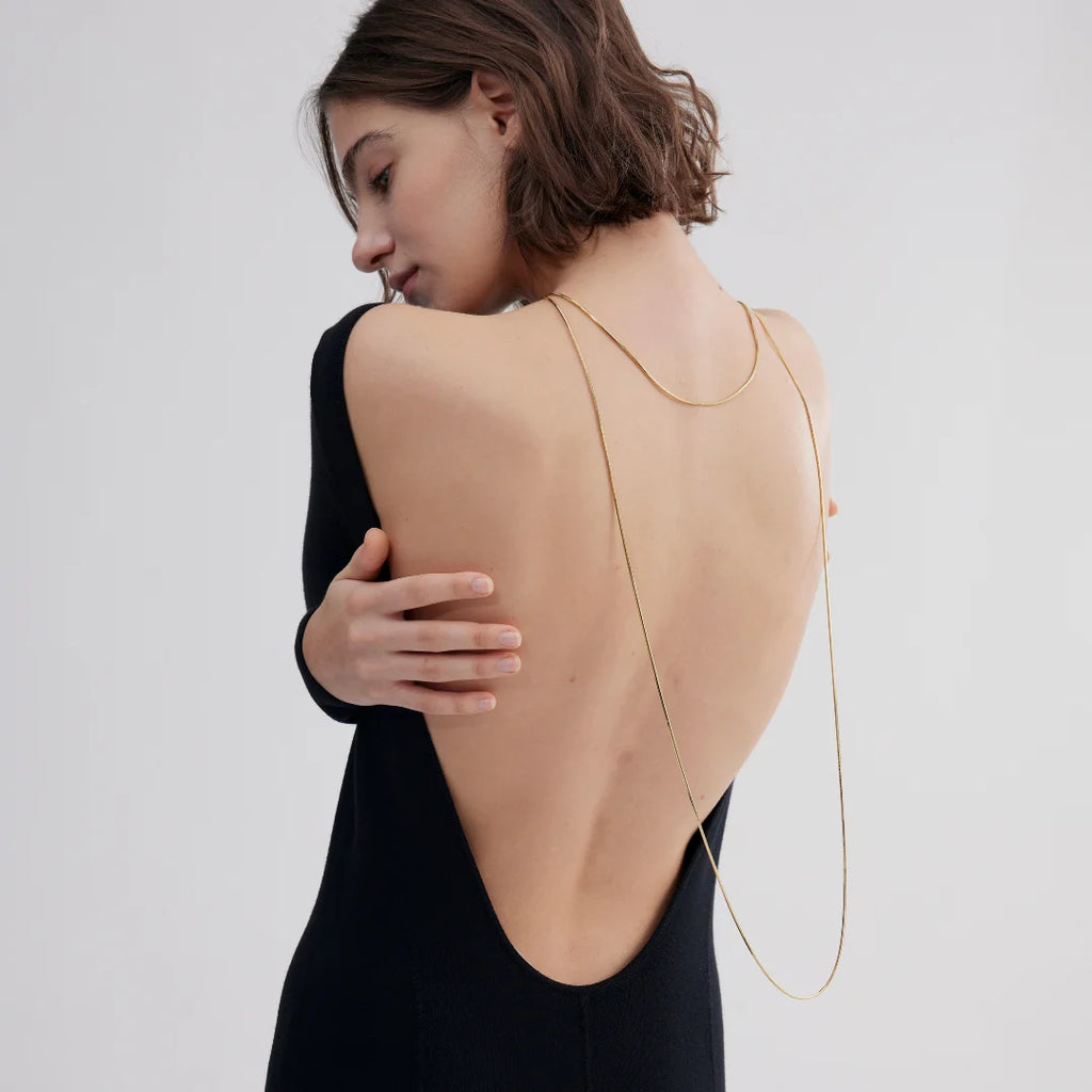 Parisian necklace 100cm Gold Louve Maison muguet luxury fashion jewelry designer