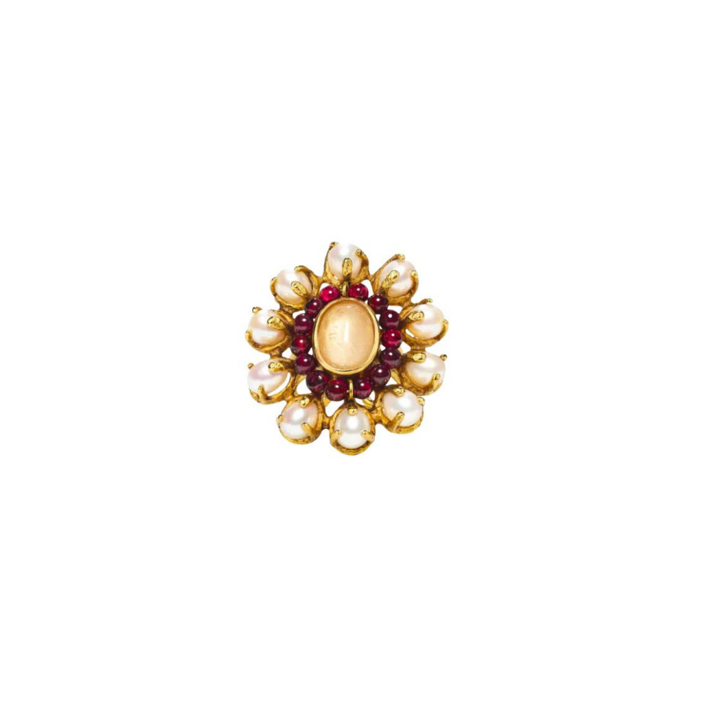 Perle Baroque Ring maison muguet luxury fashion jewelry designer