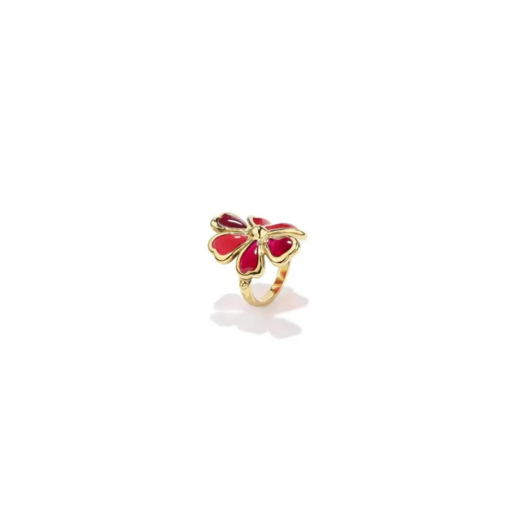 Pétales Flower Ring Strawberry Harmony Maison Muguet Fashion Luxury Jewelry